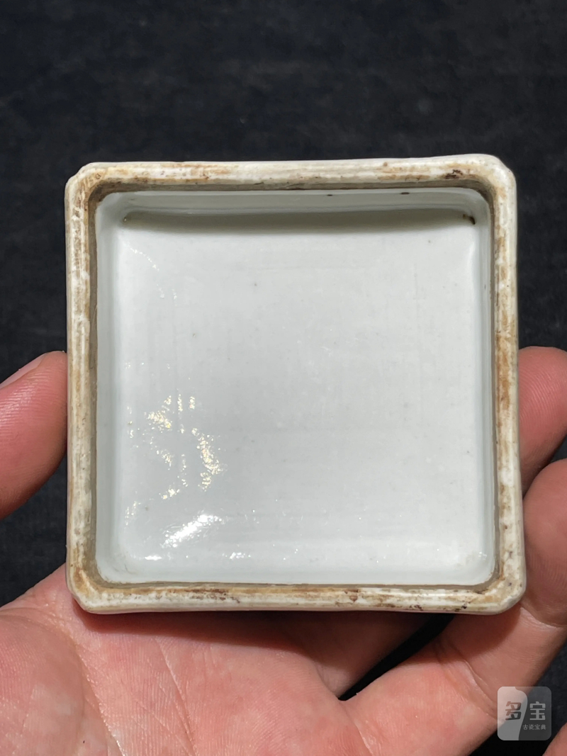 清晚期 浅绛彩花鸟纹温酒器 - 图23